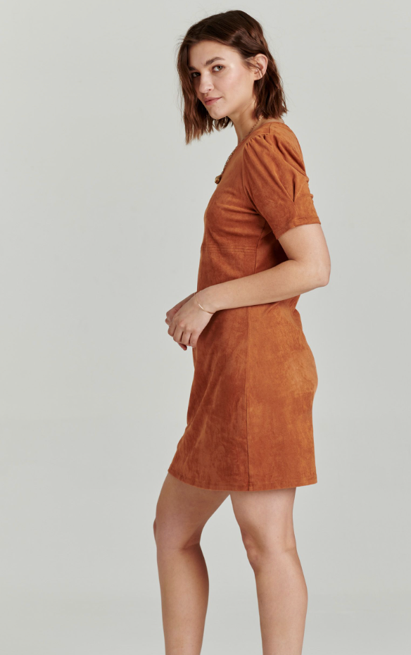 Another Love Faux Suede Dress VCDR9163S1 Style Niche Boutique Another Love Faux Suede Dress VCDR9163S1 Style Niche Boutique