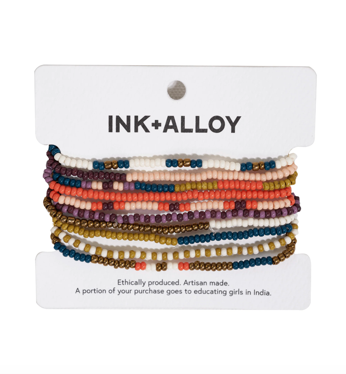 INK Sage 10 Strand Bracelet