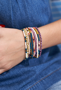 INK Sage 10 Strand Bracelet