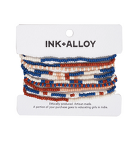 INK Sage 10 Strand Bracelet