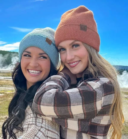 CC Feather Yarn Beanie