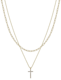 WH Double Chain w/Cross