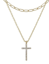 WH Double Chain w/Cross