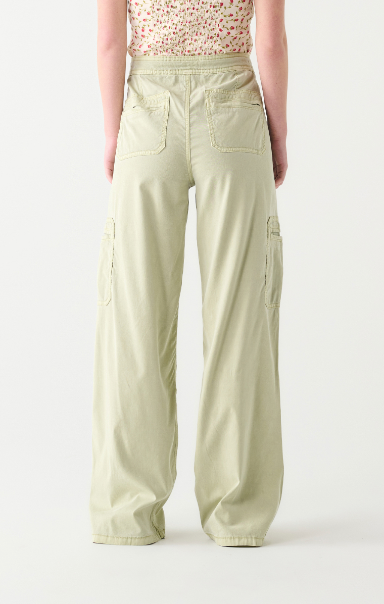 DEX Wide Leg Cargo Pant - Dusty Mint Wash - 2322711 – Style Niche