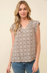 CC Medallion Blouse