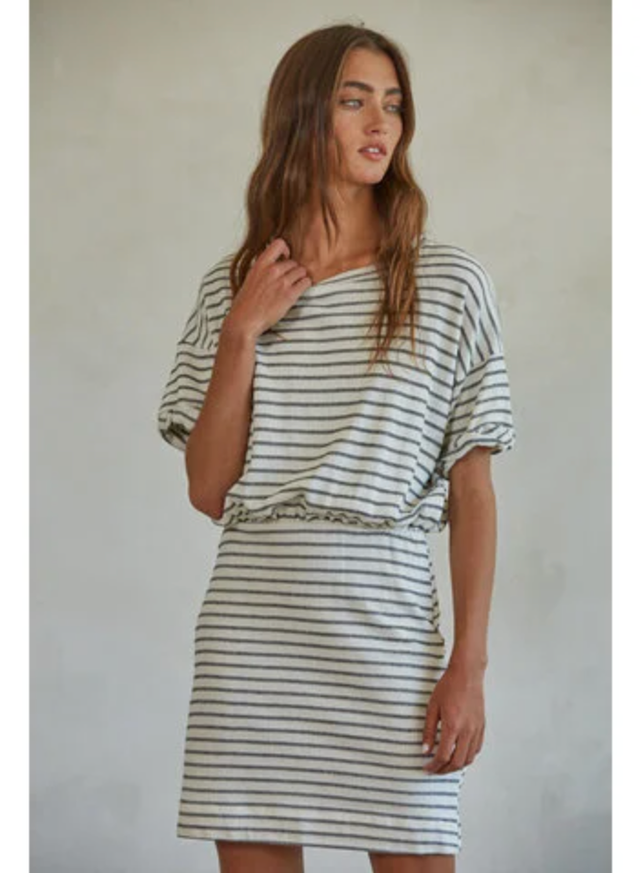 BT Striped T-Shirt Dress