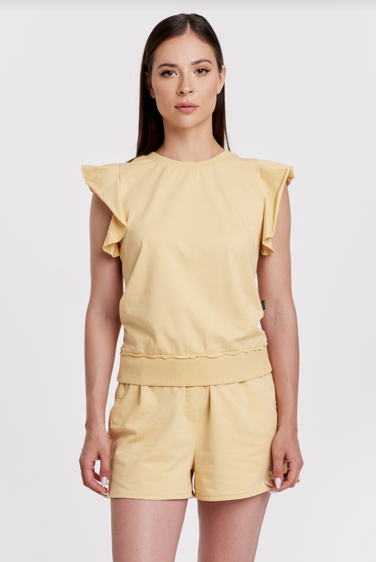 Sunshine Sleeveless Sweatshirt
