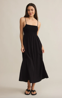 Beachside Smocked Midi Dress