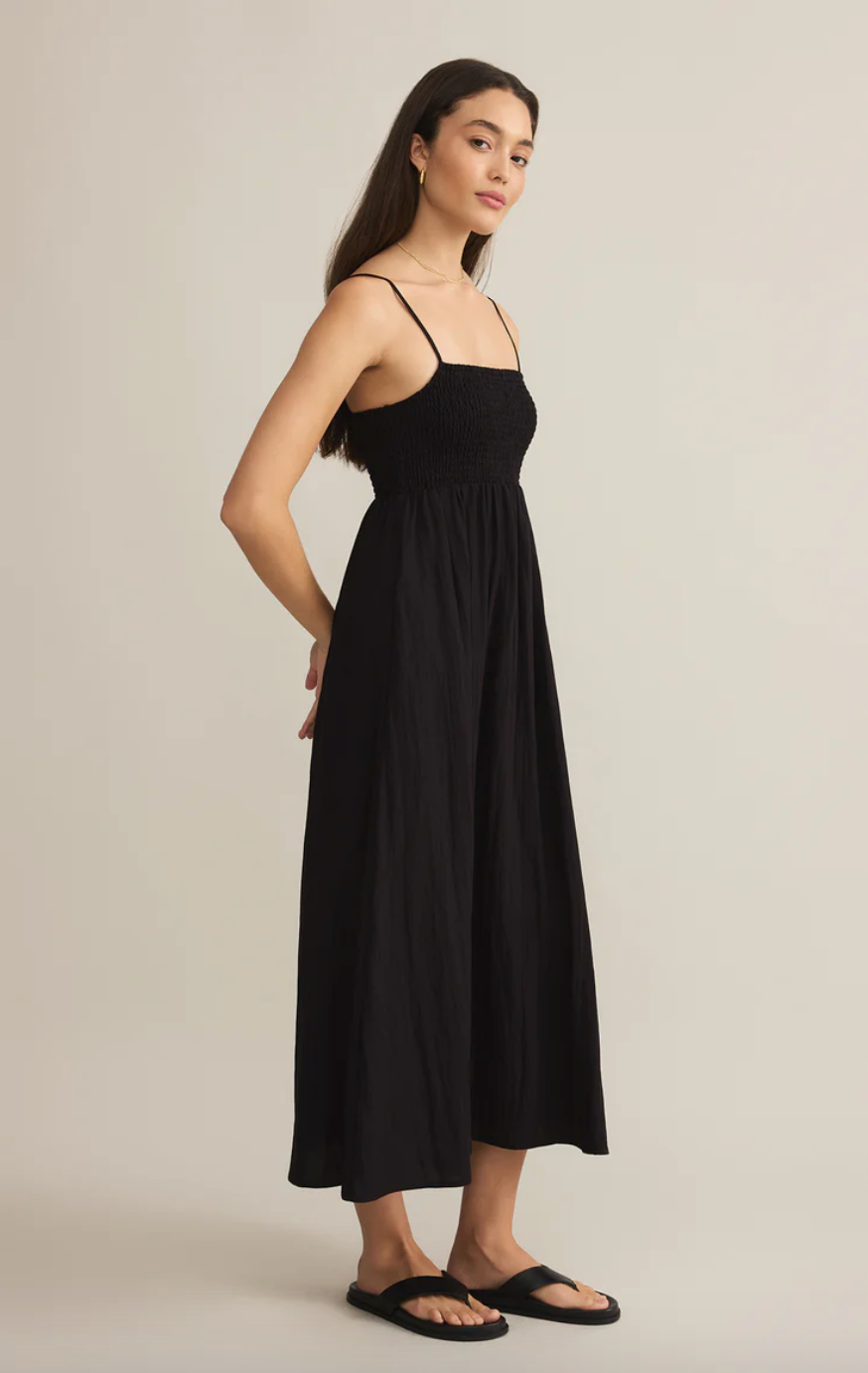 Beachside Smocked Midi Dress