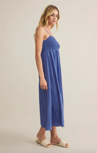 Beachside Smocked Midi Dress