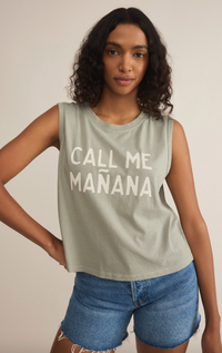 Call Me Mañana Tank