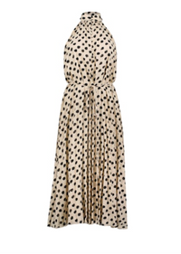 Avery Polka Dot Halter Dress