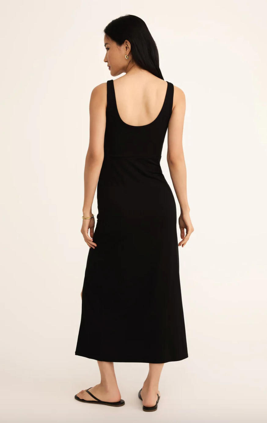 Valencia Midi Dress w/ Slit