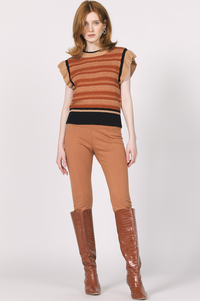 Another Love Ruffle Sleeve Sweater Top