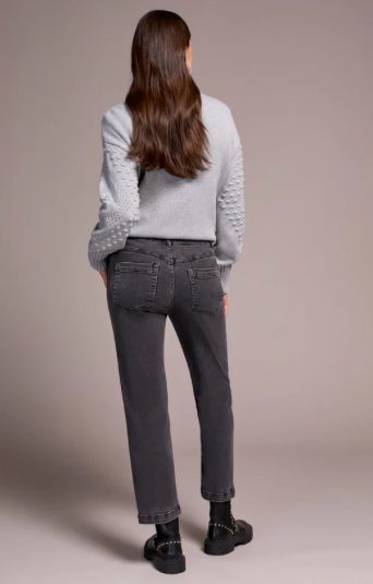 Tribal Audrey Hugging Straight Crop Jeans