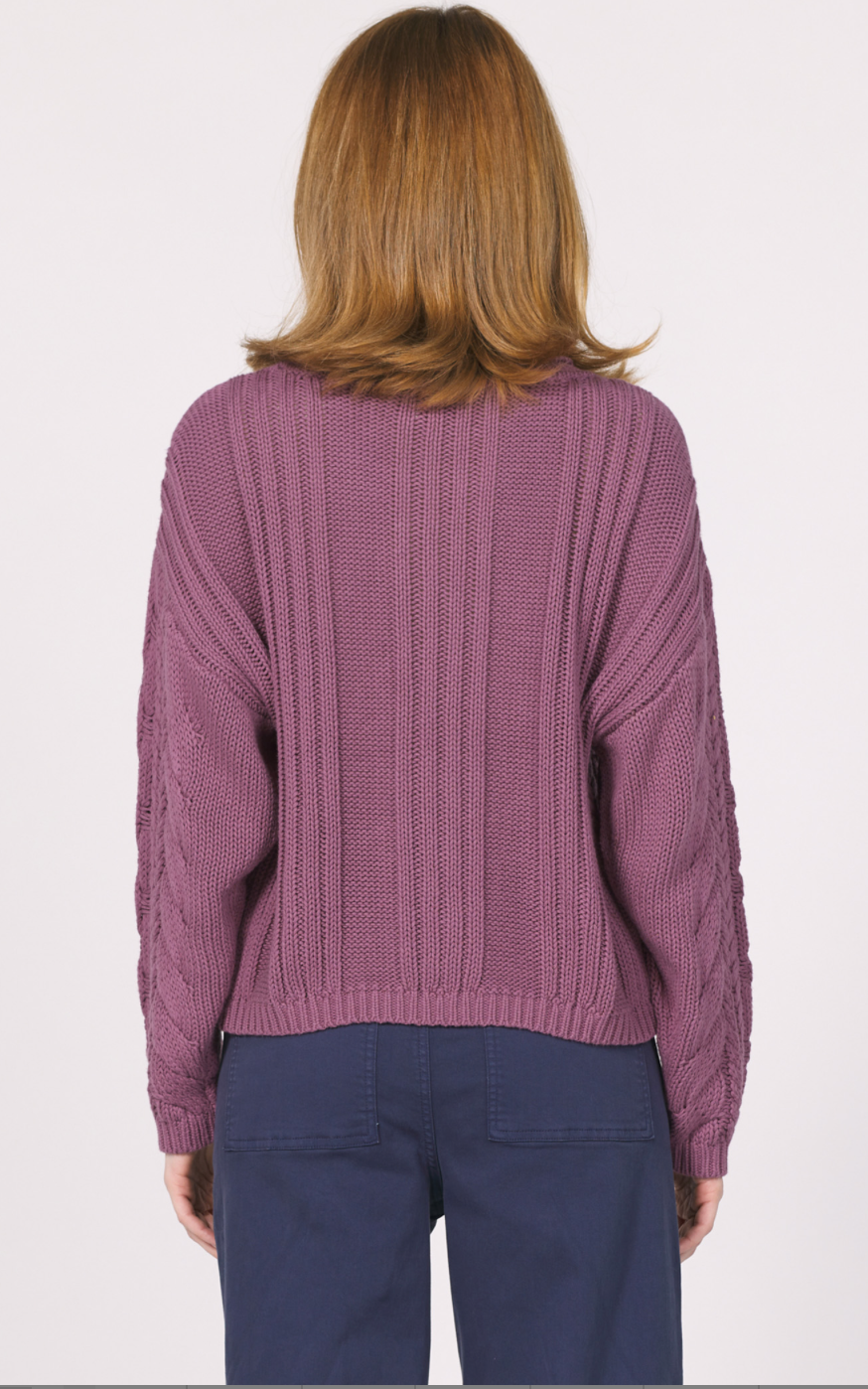 Another Love Niasha Cable Knit Sweater