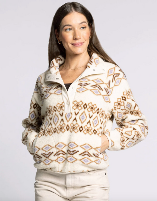 Aztec Piper Pullover