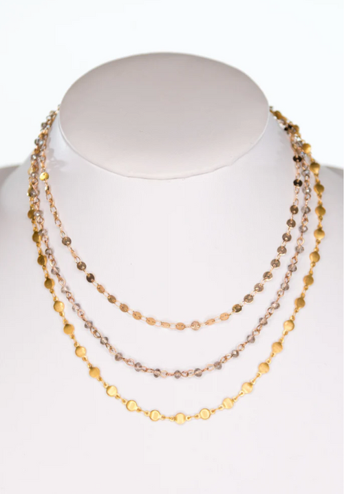 Trinity Tri Necklace