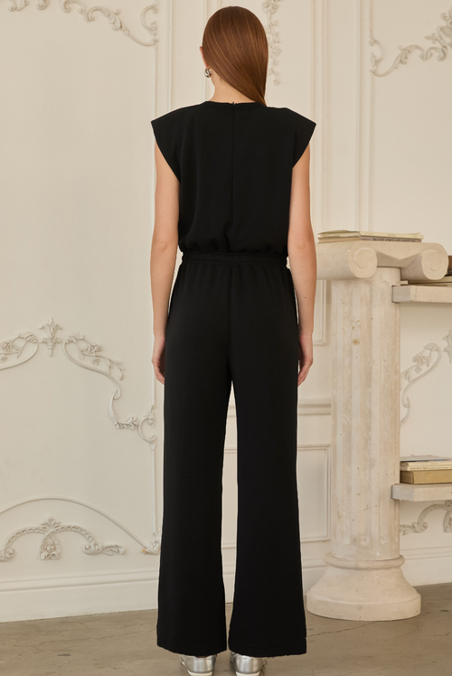 Modal Jumpsuit-Black