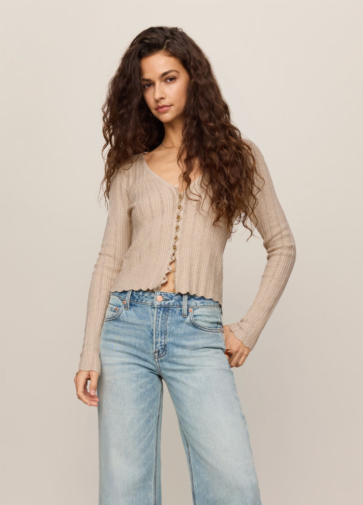 Z Supply Landa Sweater Top-Natural ZW263329 – Style Niche Boutique