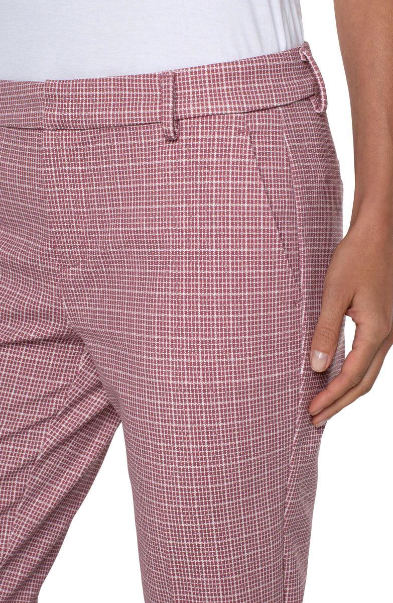 LVRP Kelsey Plaid Trouser-Berry