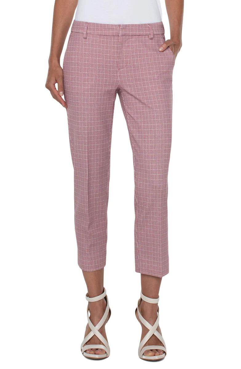 LVRP Kelsey Plaid Trouser-Berry