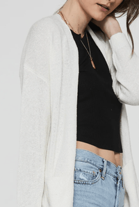 AL Ivory Midi Cardigan