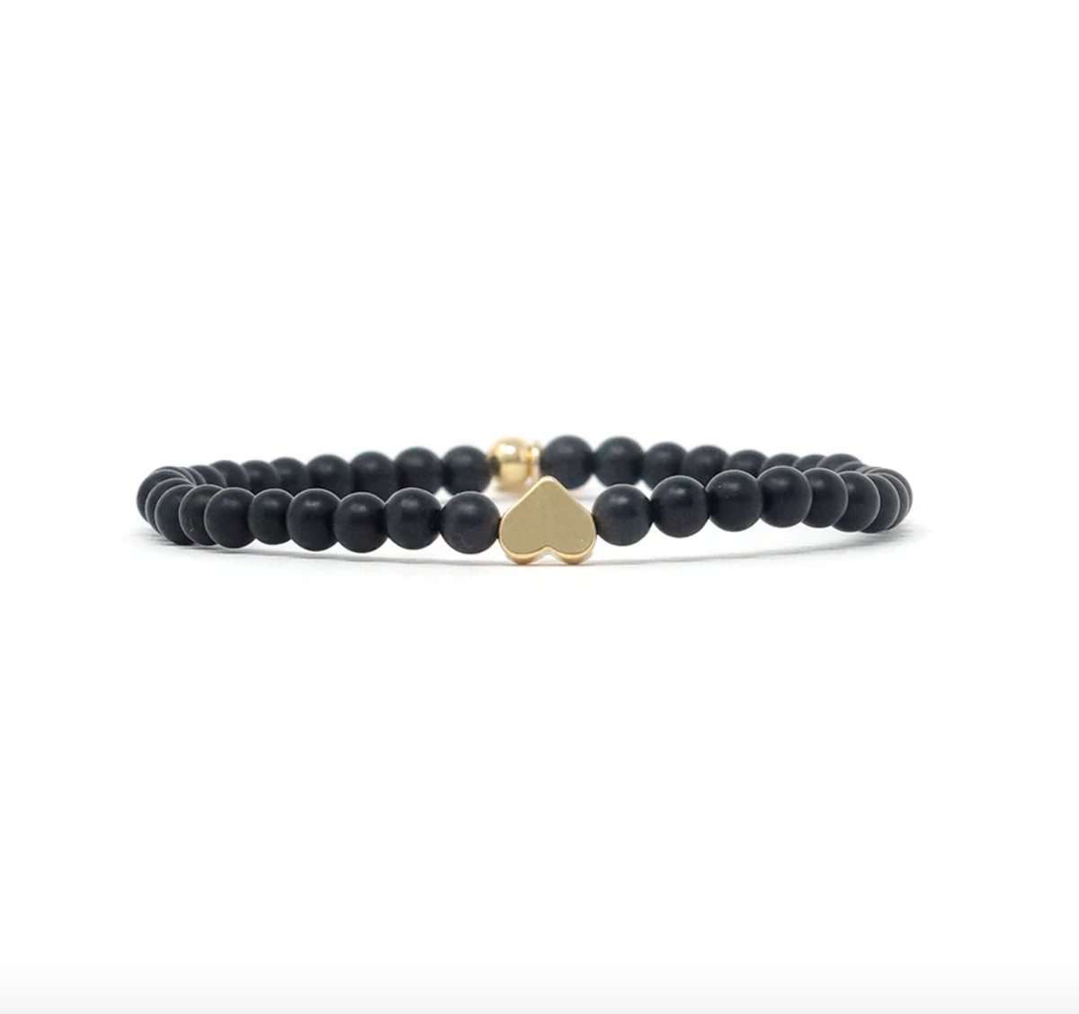 JEN Heart/Natural Stone Bracelet