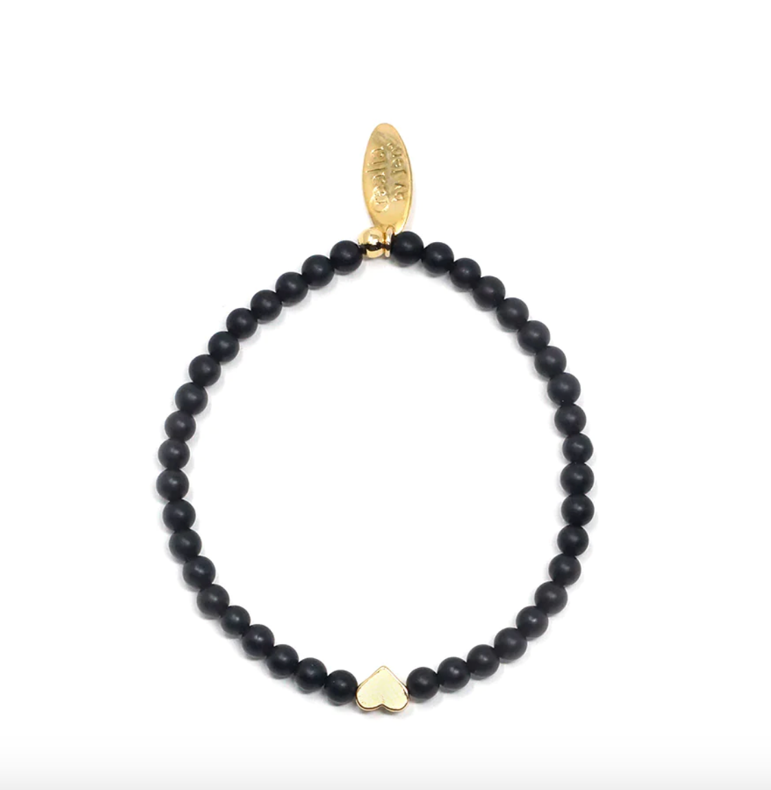 JEN Heart/Natural Stone Bracelet