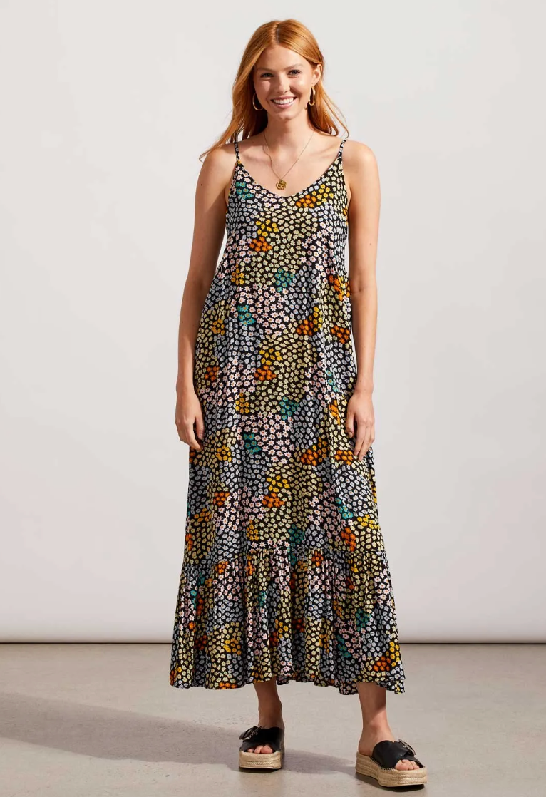 TRBL Ditsy Floral Maxi Dress