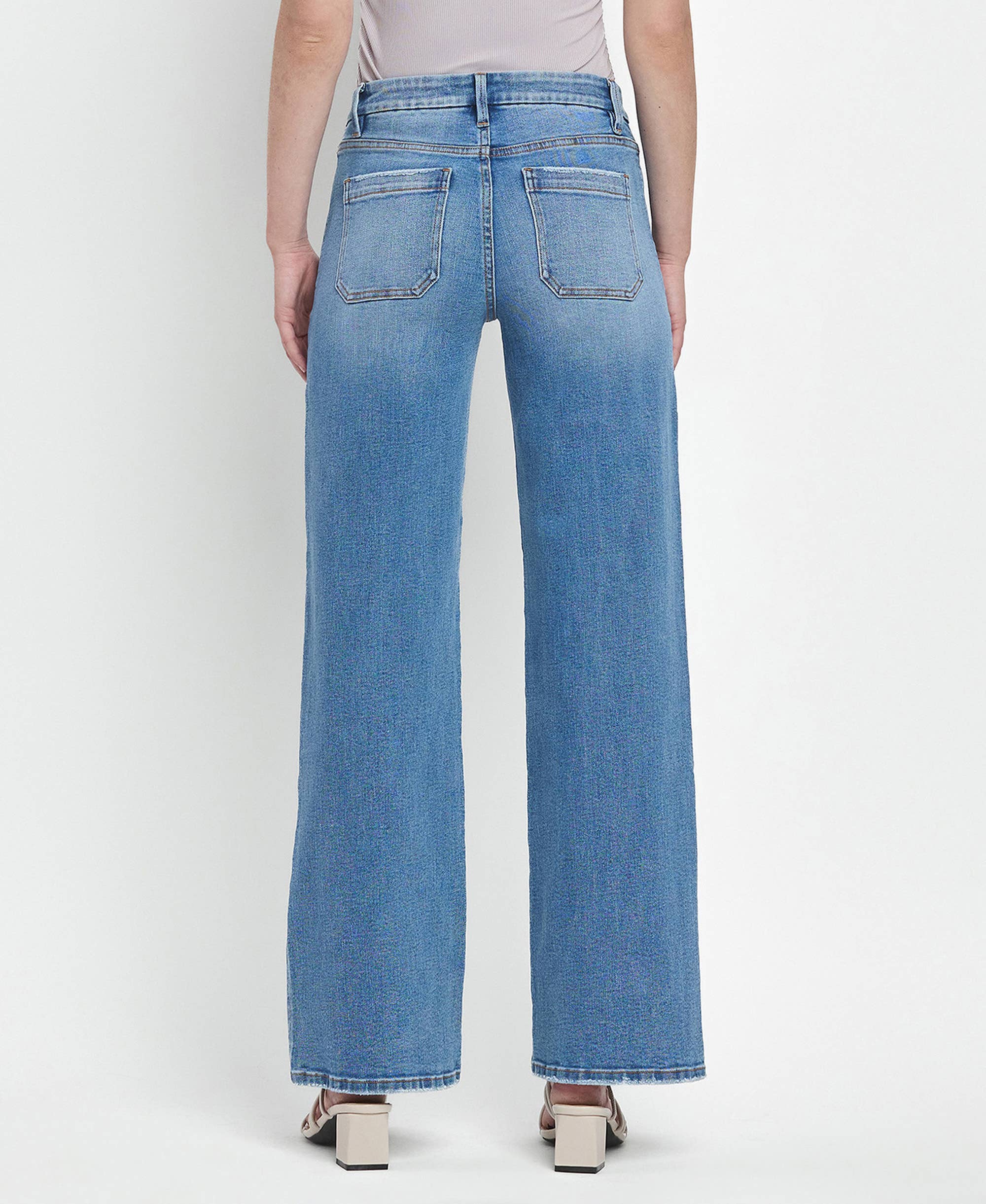 ★PARTIMENTO★ VTG Washed Wide Easy Pants Sky Blue VINTAGE WASH SWEATPANTS - ASH BLUE – FXN menswear