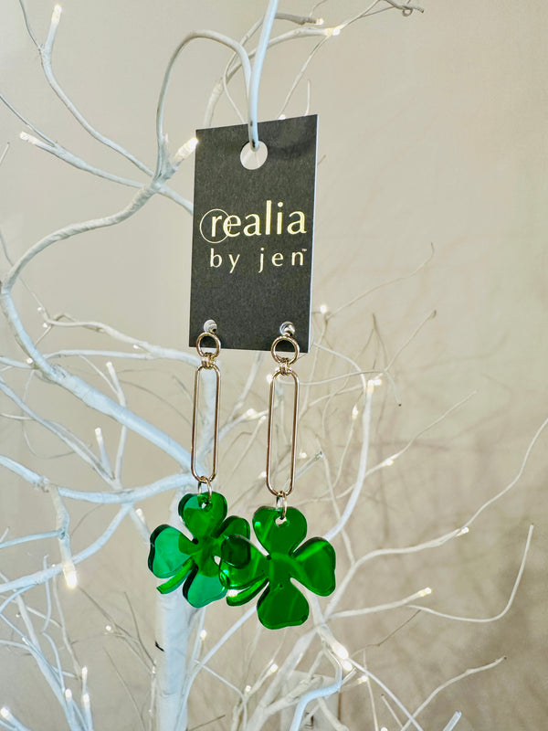 Jen Clover Dangle Earring