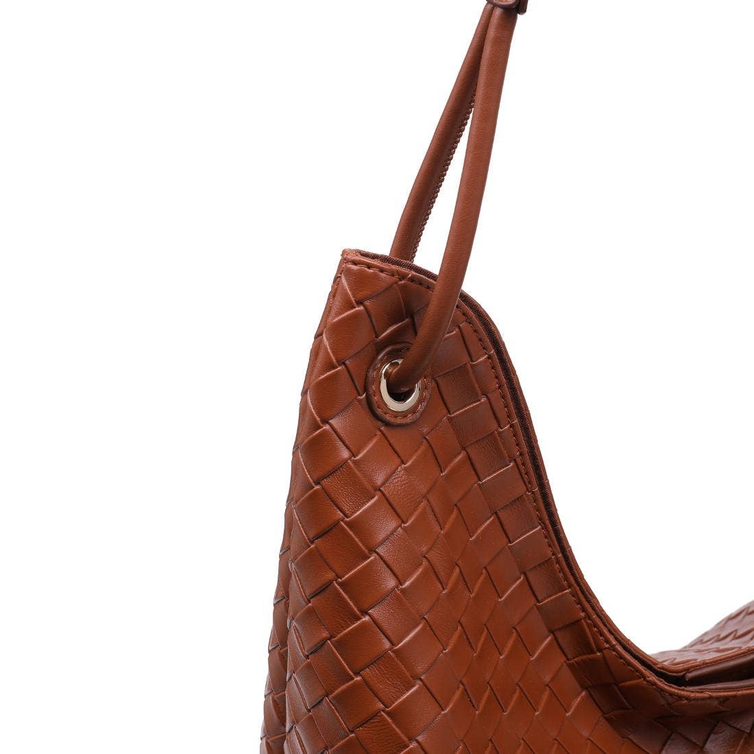 Ezia Woven Hobo Handbag