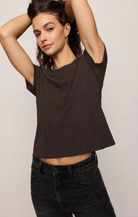 Z Supply Modern Slub Tee-Coco Bean