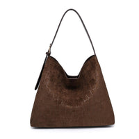 Neve Suede Croco Tote