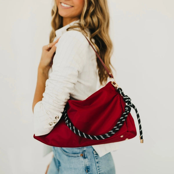 Nikki Nylon Slouchy Bag