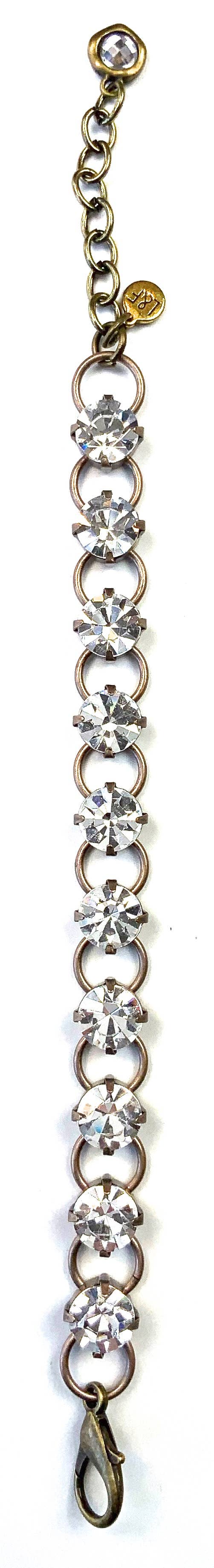 Bold Rhinestone Chain/Crystal Bracelet