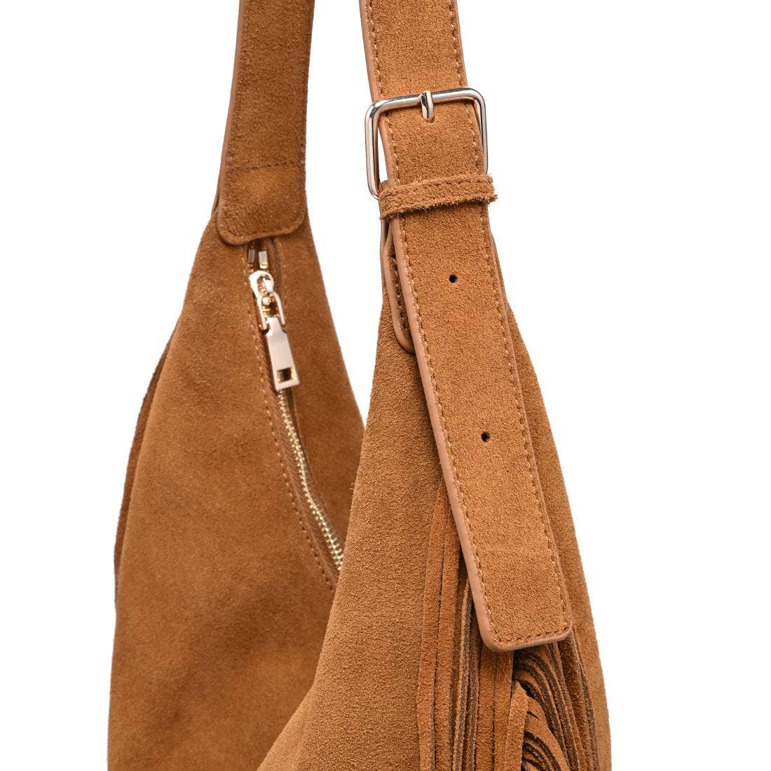 Reba Fringe Hobo Handbag