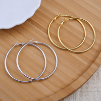 Thin Hoop Earrings