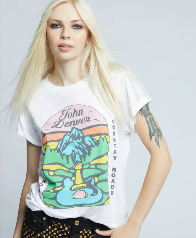 John Denver Burnout Tee