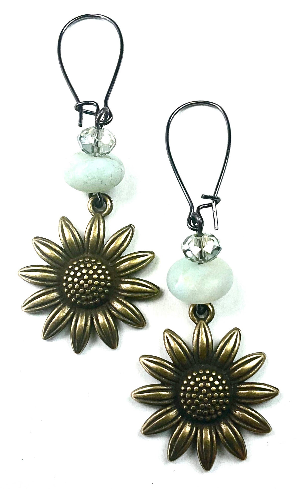 Sunflower Dangle Earrings