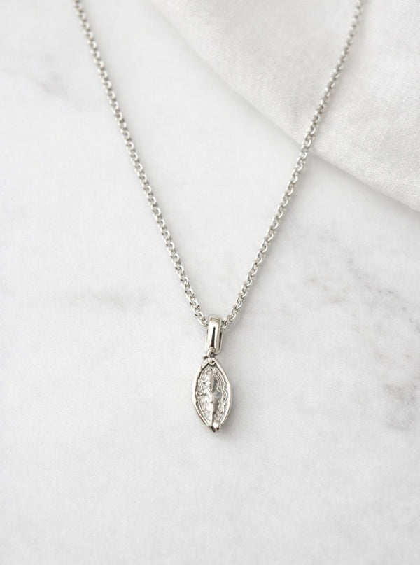 Diamond Teardrop Pendant Necklace