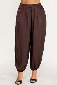 Satin Balloon Pants