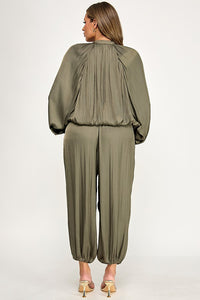 Satin Balloon Pants