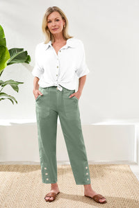 Tribal Stretch Barrel Ankle Pant