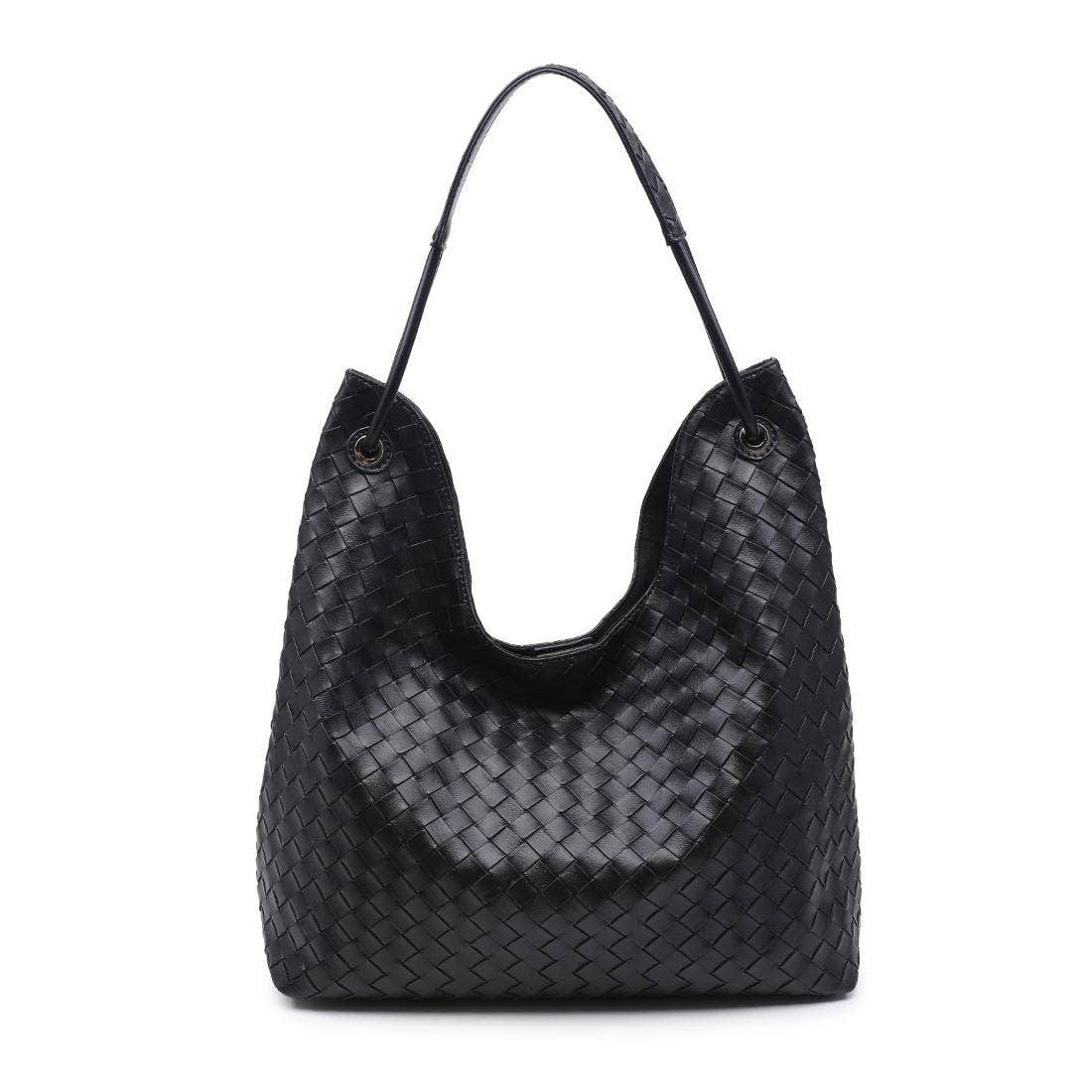 Ezia Woven Hobo Handbag