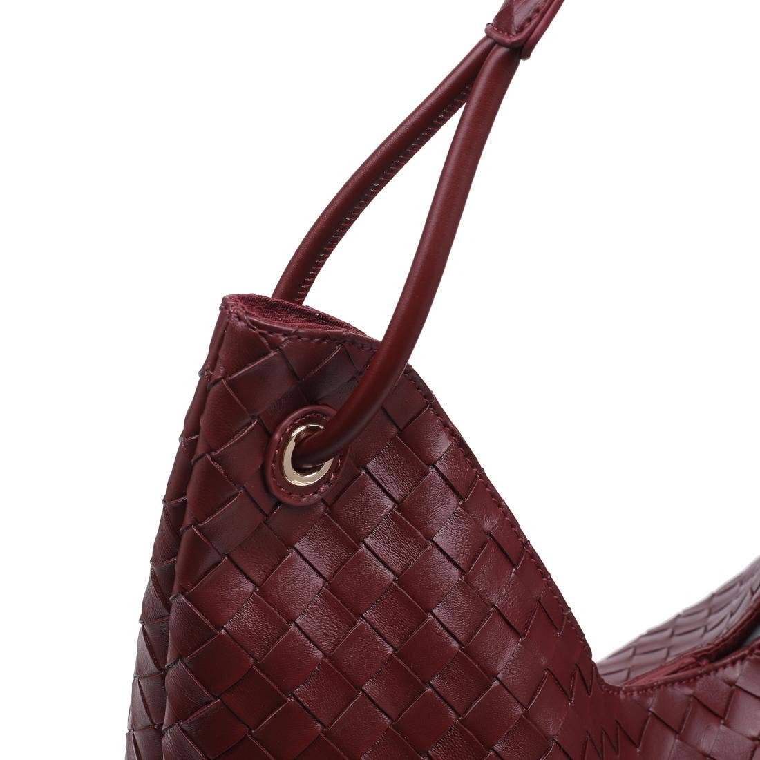 Ezia Woven Hobo Handbag