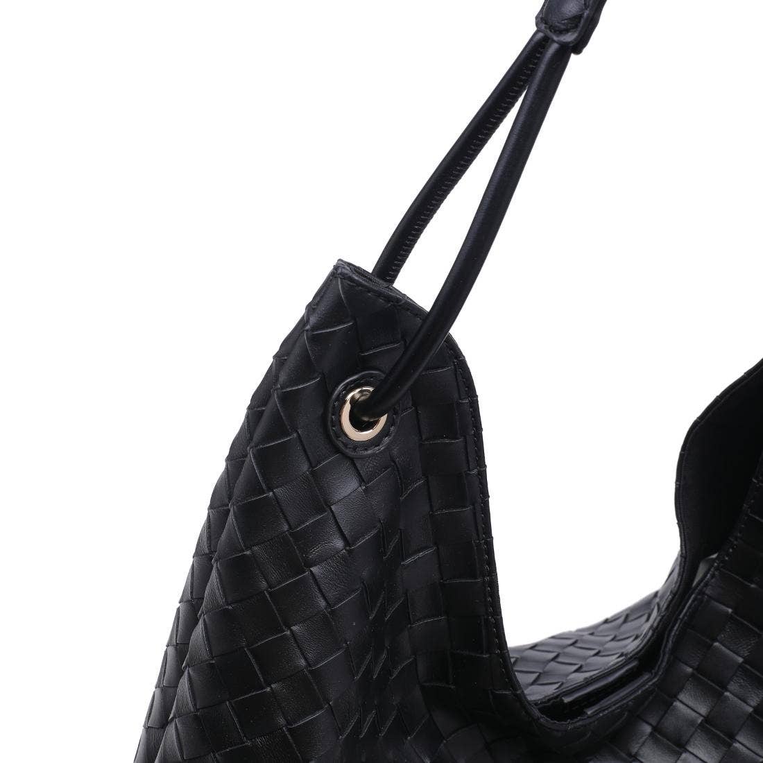 Ezia Woven Hobo Handbag