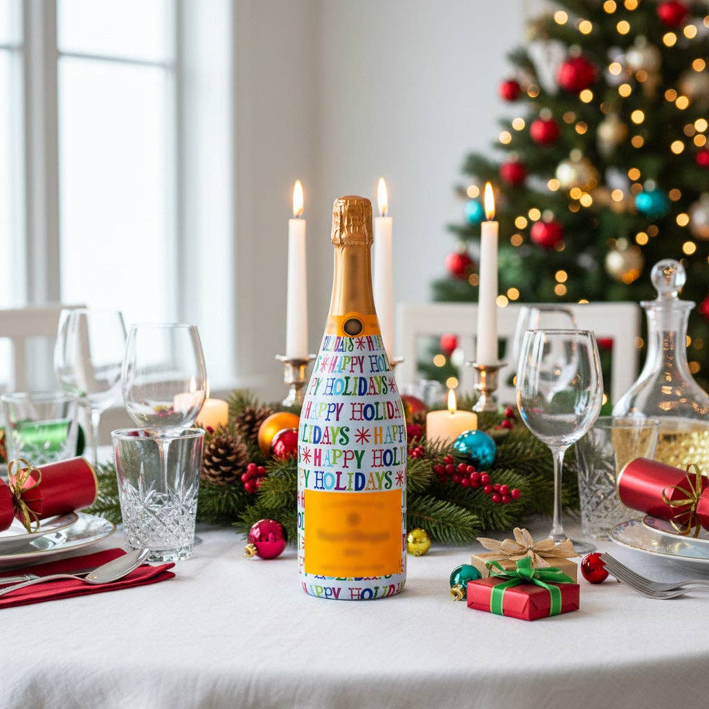 Champagne Bottle Wrap