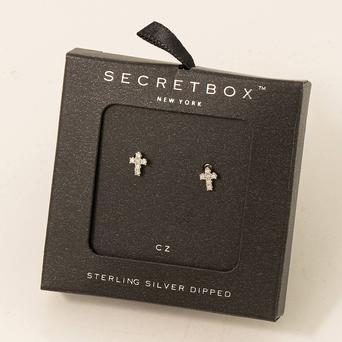Mini Cross Stud Earrings